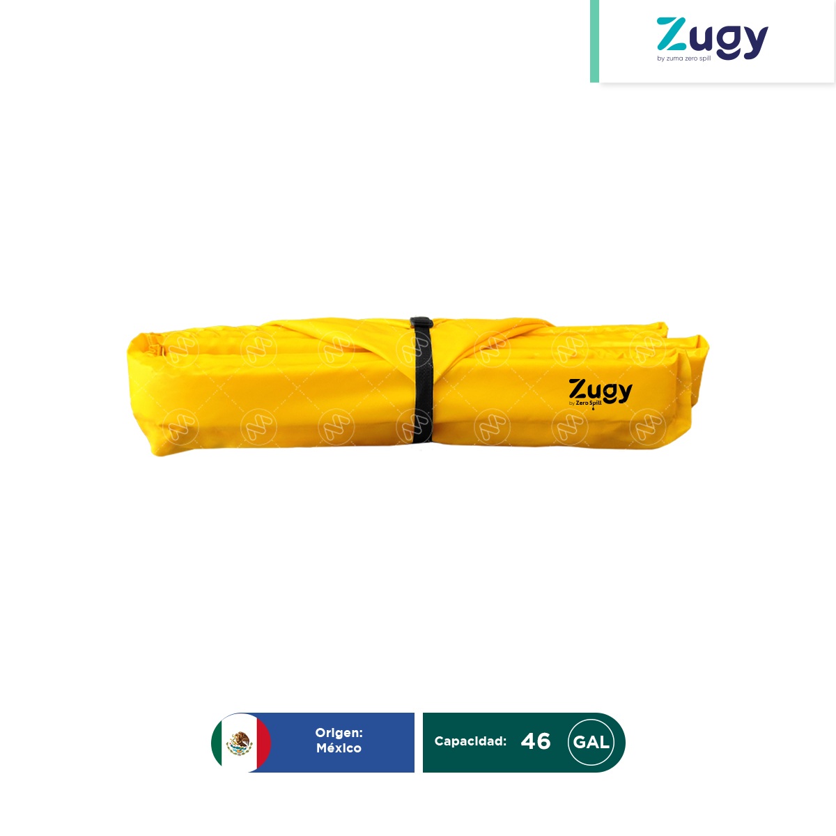 berma portatil de pvc para derrames zugy 90x180 cm 46 gal 004